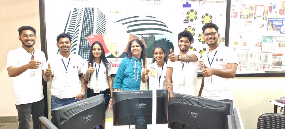 Share bazar event for students in collaboration with BSE at DES NMITD