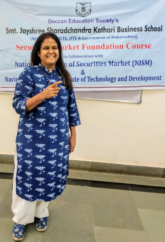 Securities Market Foundation Course in collaboration with National Institute of Securities Market at DES NMITD college