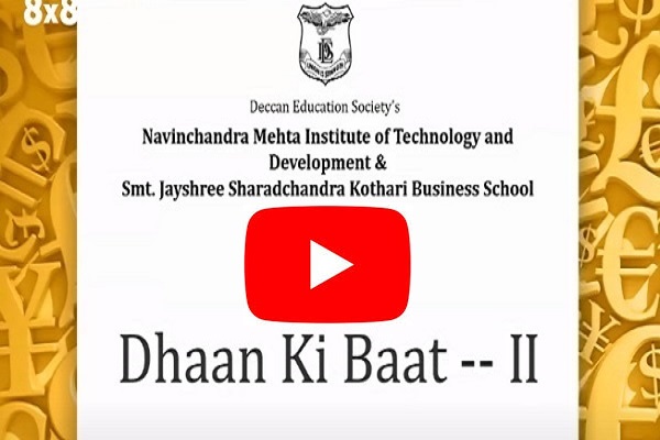 Dhaan Ki Baat session-2 at DES NMITD & JSKBS